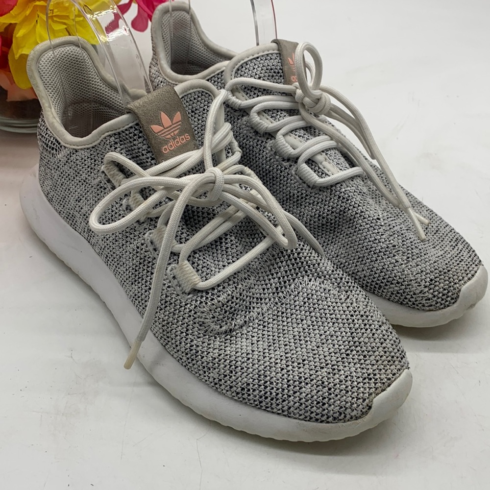 Adidas Gray White Sneakers Size 7.5 SNK4606G